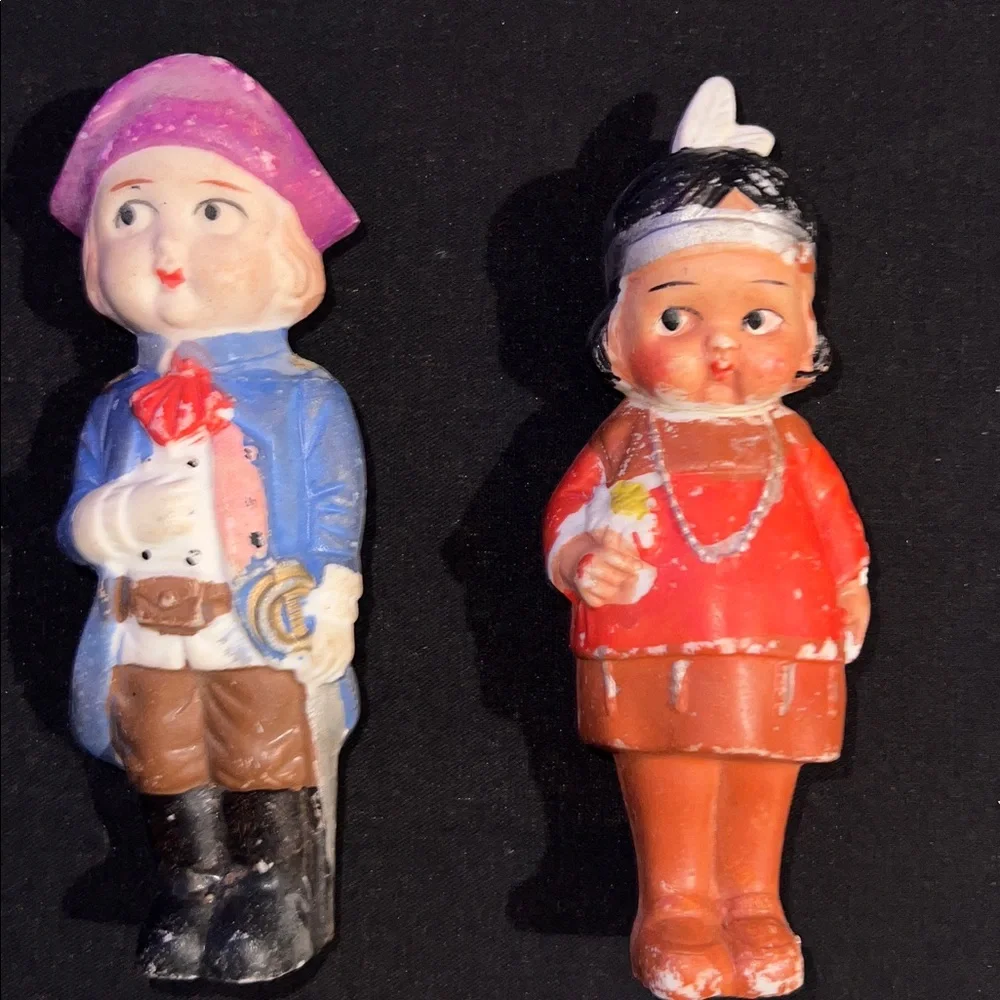 Vintage Frozen Bisque figurines, Japan - Picture 2 of 16